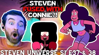 WHO IS STEVONNIE?! Steven Universe - Episode 37 & 38 Reaction! (First-Time Viewing)