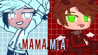 // mama mia meme // ft. skeppy and badboyhalo  //