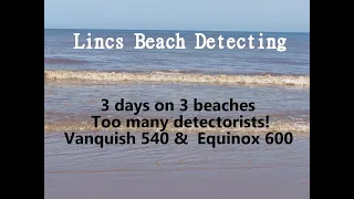 3 more days detecting on 3 beaches, beach metal detecting UK