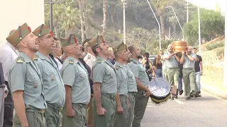 La Legión despide a Nayra Solero con un emotivo 'Novio de la Muerte'