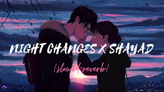 Night Changes x Shayad (slowed+reverb) lyrics #lyrics #youtube shorts #onedirection  #songs