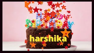 happy birthday Harshika song -Harshika Birthday Video Song - Happy birthday to you Harshika