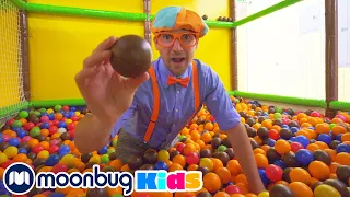 Blippi Aprende en el Patio de Juegos - Vídeos Educativos para Niños | Moonbug Kids en Español