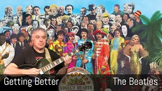 Getting Better, The Beatles, Fingerstyle Acoustic Guitar, Jake Reichbart