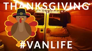 Thanksgiving In A Van