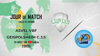 ASVEL VBF - Geispolsheim C.J.S