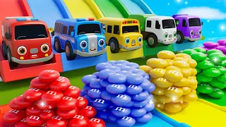 Learn Colors with Balls and Cars｜Colors for Kids | Learn Colours | Nursery Rhymes - Baby Car Songs