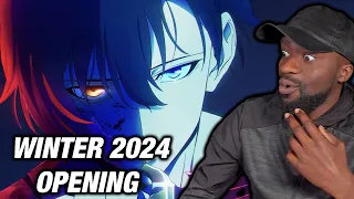 Top 30 Anime Openings - Winter 2024 (KUMA SUB VERS) REACTION