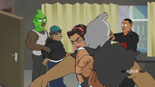 Mzansi's Got Magic - Uyajola 9/9 : Zodwa Eats Jub Jub (Animated Parody) *GONE WRONG*