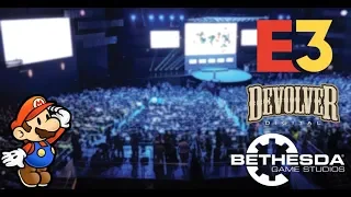 Mario Watches E3 2018 - Bethesda and Devolver Digital Press Conferences