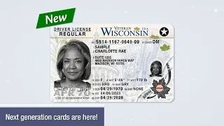 New driver licenses and identification cards are here!