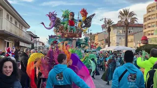 Carnevale di Viareggio 2024 - 6° Corso Mascherato - sabato 24 febbraio