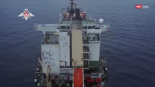 Cận cảnh đặc nhiệm Nga giải cứu tàu container khỏi cướp biển
