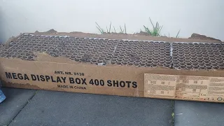 MEGA DISPLAY BOX 400 SHOTS 4K!#fireworks #2023