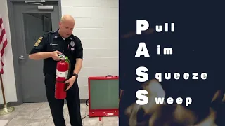 Fire Extinguisher Demonstration