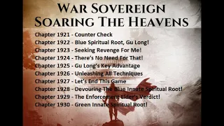 Chapters 1921-1930 War Sovereign Soaring The Heavens Audiobook
