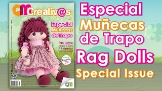QMCreativ@s Nº 05 Rag Dolls -Muñecas de Trapo - Magazine ( https://www.minauri.com/muneca-de-trapo/)