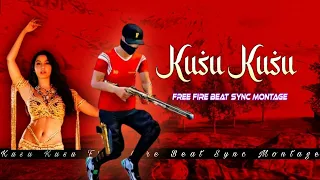 Kusu Kusu Song Ft Nora Fatehi || Free Fire Beat Sync Montage By Game x Mahi