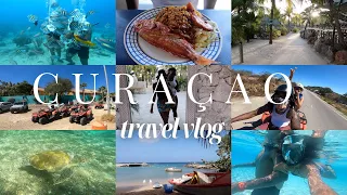 Curaçao Travel Vlog |  Jetskis + ATVs + beach hopping + snorkeling + exploring and more!