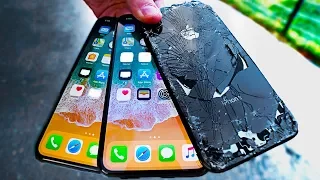 iPhone X Ultimate Durability Drop Test! vs Note 8/V30