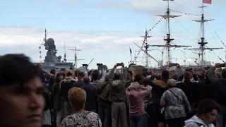 Главный Военно-Морской парад РФ в Санкт-Петербурге 2022