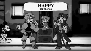 DIO and Jotaro Sing Happy [Vs Mickey mouse.EXE Sunday Night - Friday Night Funkin' ]