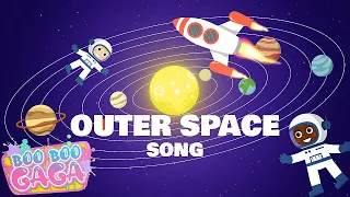 Exploring Outer Space | Solar System & Planets Song for Kids [by Boo Boo Gaga] #booboogaga