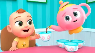 I'm Little Teapot Song + MORE Newborn Baby Nursery Rhymes & Kids Songs