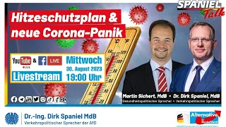 AfD LIVE über Hitzeschutzplan & neue Corona-Panik mit Martin Sichert, MdB