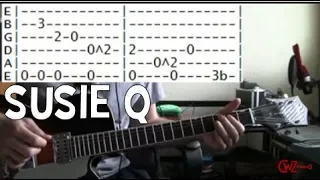 Susie Q Chords Guitar Tab | Guitar Lesson | Guitar Tabs CCR / Creedence Clearwater Revival