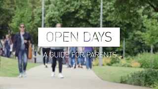 Open Days - A Guide for Parents