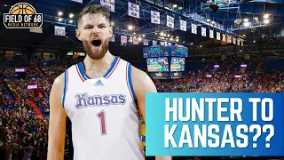 Rob Dauster: 'Hunter Dickinson NEEDS to go to Kansas, and here's why!' | TRANSFER PORTAL TALK