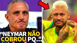 TITE EXPLICA PORQUE NEYMAR NÃO COBROU O PÊNALTI