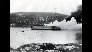 The sinking of the cruiser «Blücher» April 9th 1940