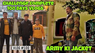 100 Days Challenge Completed #vlog