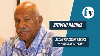 Anybody aspiring to be the next PM should be able to comment on all issues - Rabuka