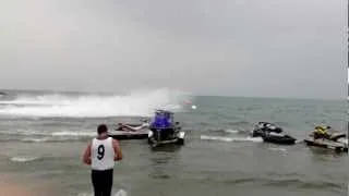 Turbo Jet Ski Racing Larnaca Cyprus 1/5/12