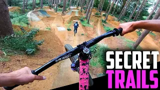 RIDING THESE INSANE SECRET DIRT JUMPS!!