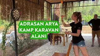 Adrasan Arya Camping | Kamp Karavan Tesisleri | Deneme Tahtası