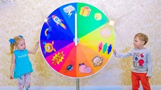 Kids playing at Magic wheel