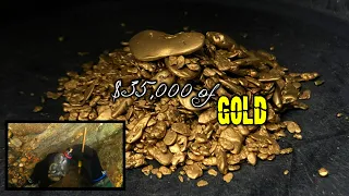 Finding a $35,000 Gold Paystreak Sniping Underwater!!! (Once In A Lifetime Gold Deposit)