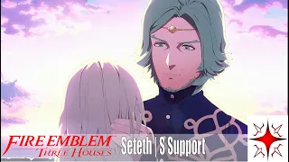 Byleth (F) & Seteth Marriage & Romance | S Support | Fire Emblem: Three Houses