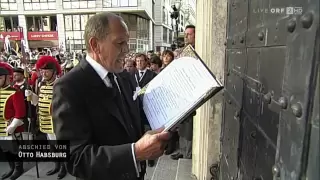 Otto von Habsburg Funeral - Kapuzinerkirche [HD]