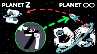 Alphabet Lore But Number Lore from Planet Infinity INVADES Planet Z