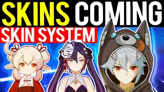 SKINS COMING! Character Skin System! - Genshin Impact