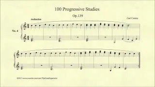 Czerny, 100 Progressive Studies, Op 139, No 4