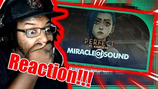 PERFECT by Miracle Of Sound (Arcane/Jinx Song) DB Reaction