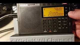 Tuning the 160 meter amateur radio band on Tecsun PL-330 portable on MLA 30 magnetic loop antenna