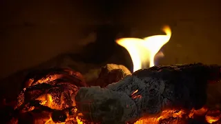 Fireplace with relaxing music | Камин - "звуки костра" с расслабляющей музыкой