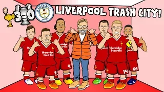 🔴💥3-0! LIVERPOOL TRASH MAN CITY!💥🔵 (Salah Chamberlain & Mane!) (Parody Champions League Highlights)